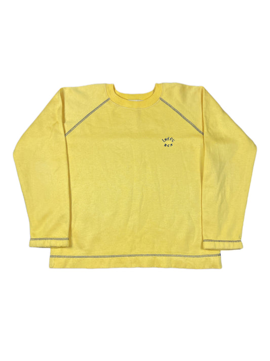 Vintage INEFC Barcelona Sweatshirt Yellow S/M