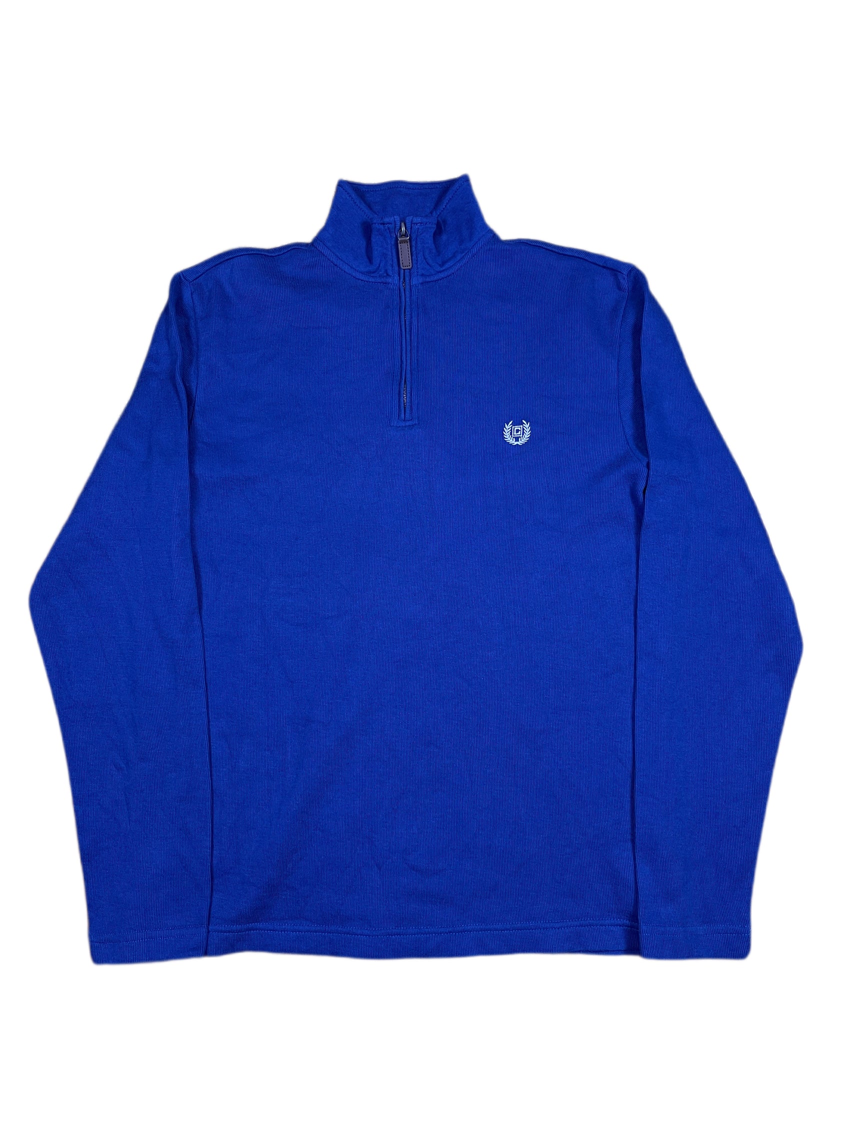 Chaps Zip Sweatshirt Blue - M