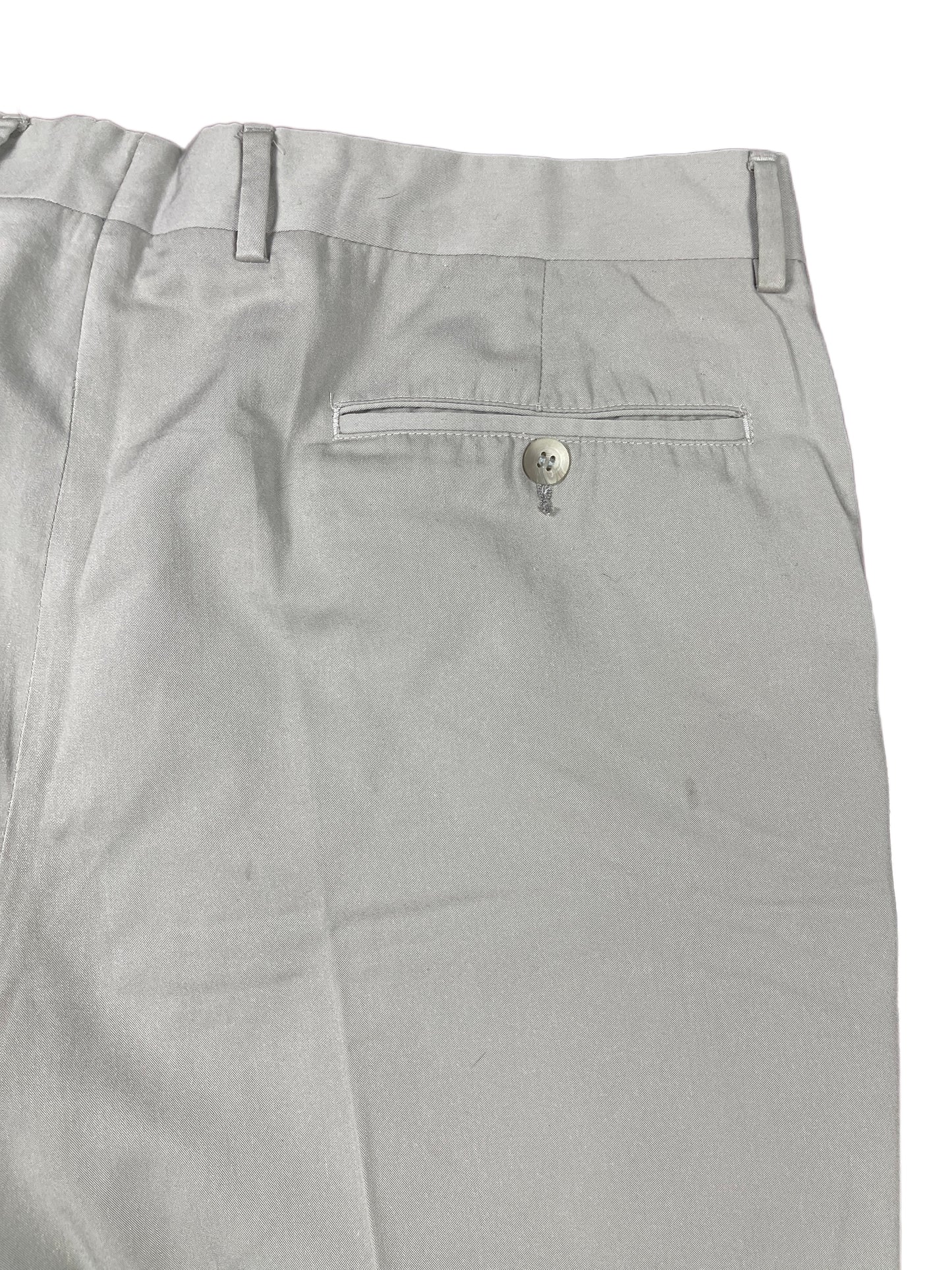 Vintage Seo Elegant Suit Pants Gray - L