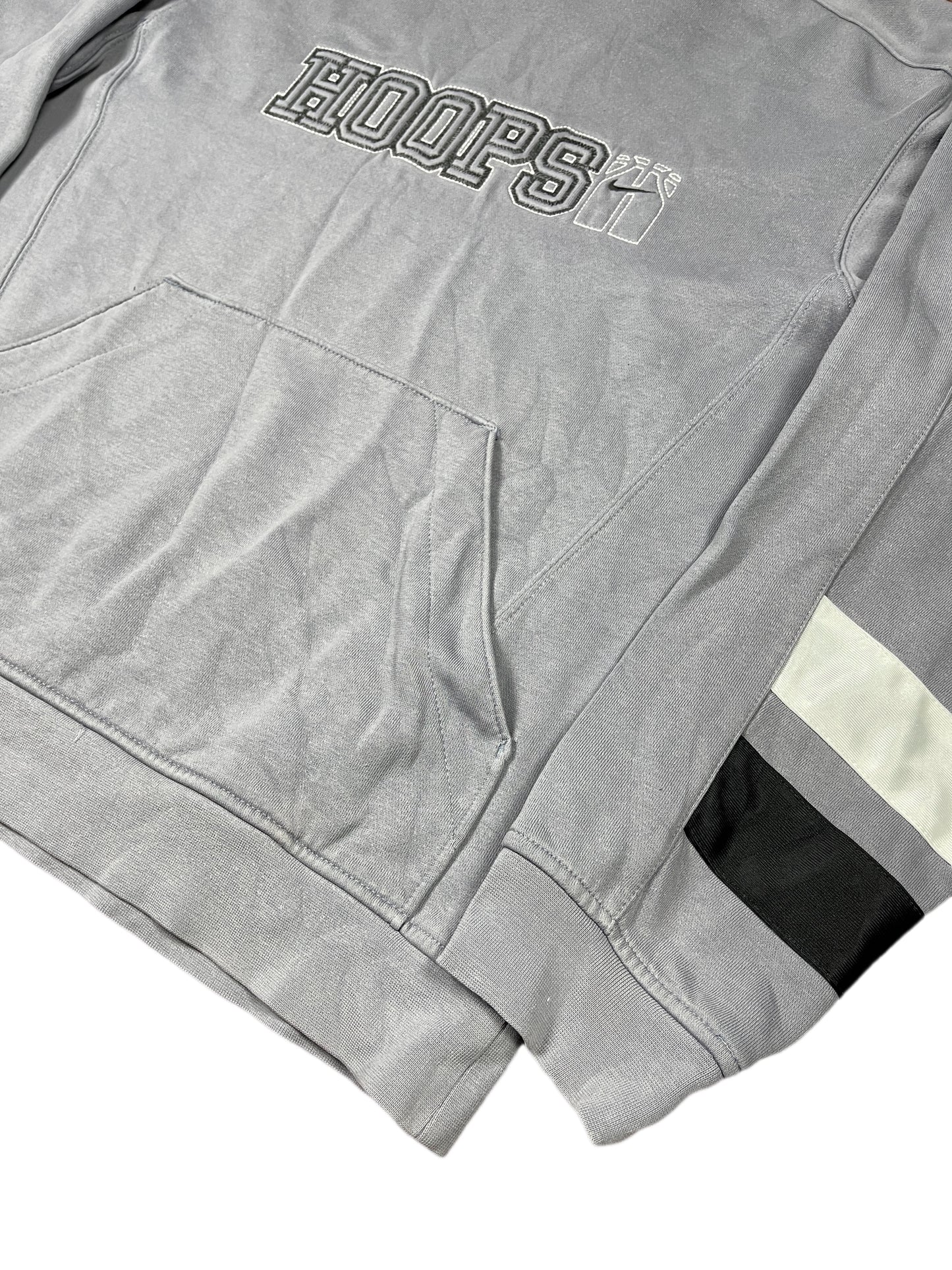 Y2k Nike Basketball Hoops Hoodie Gray - S