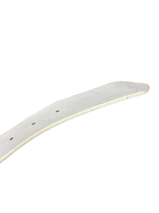 Y2k Playboy Plug Belt White 2004