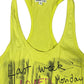 Y2k Inside Sleeveless Top Yellow - S