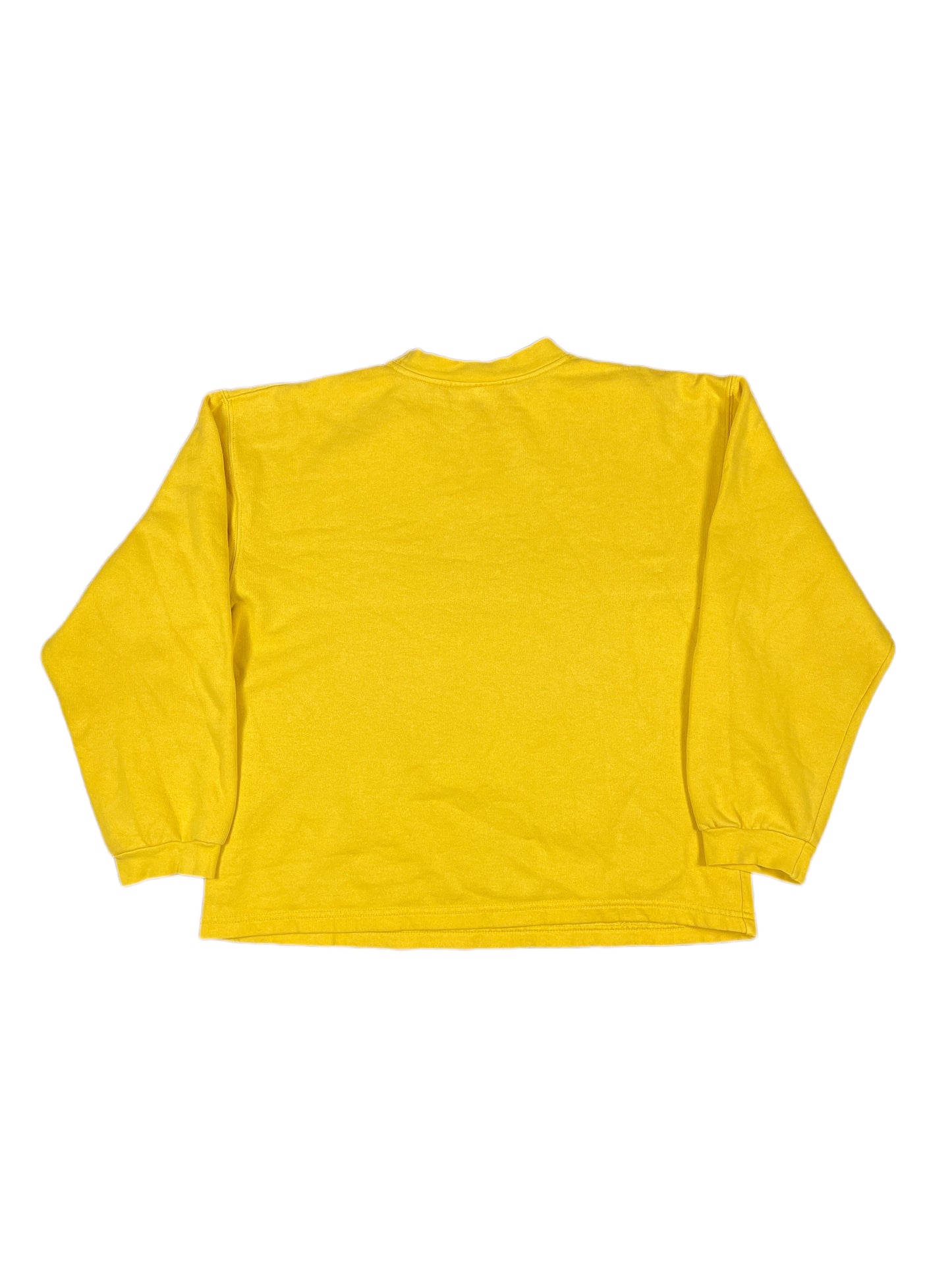 Vintage Reebok Sweatshirt Yellow - M