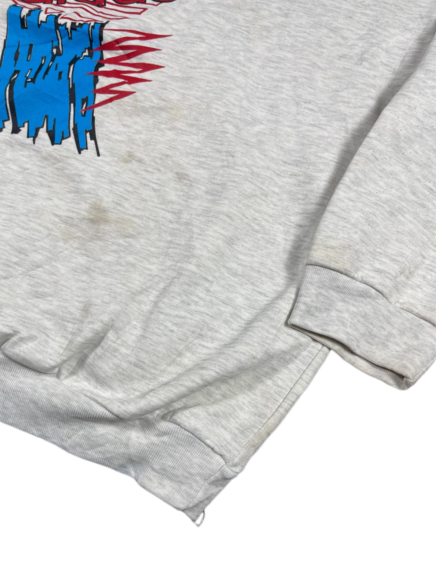 Vintage Adidas 1980s Sweatshirt Gray - L