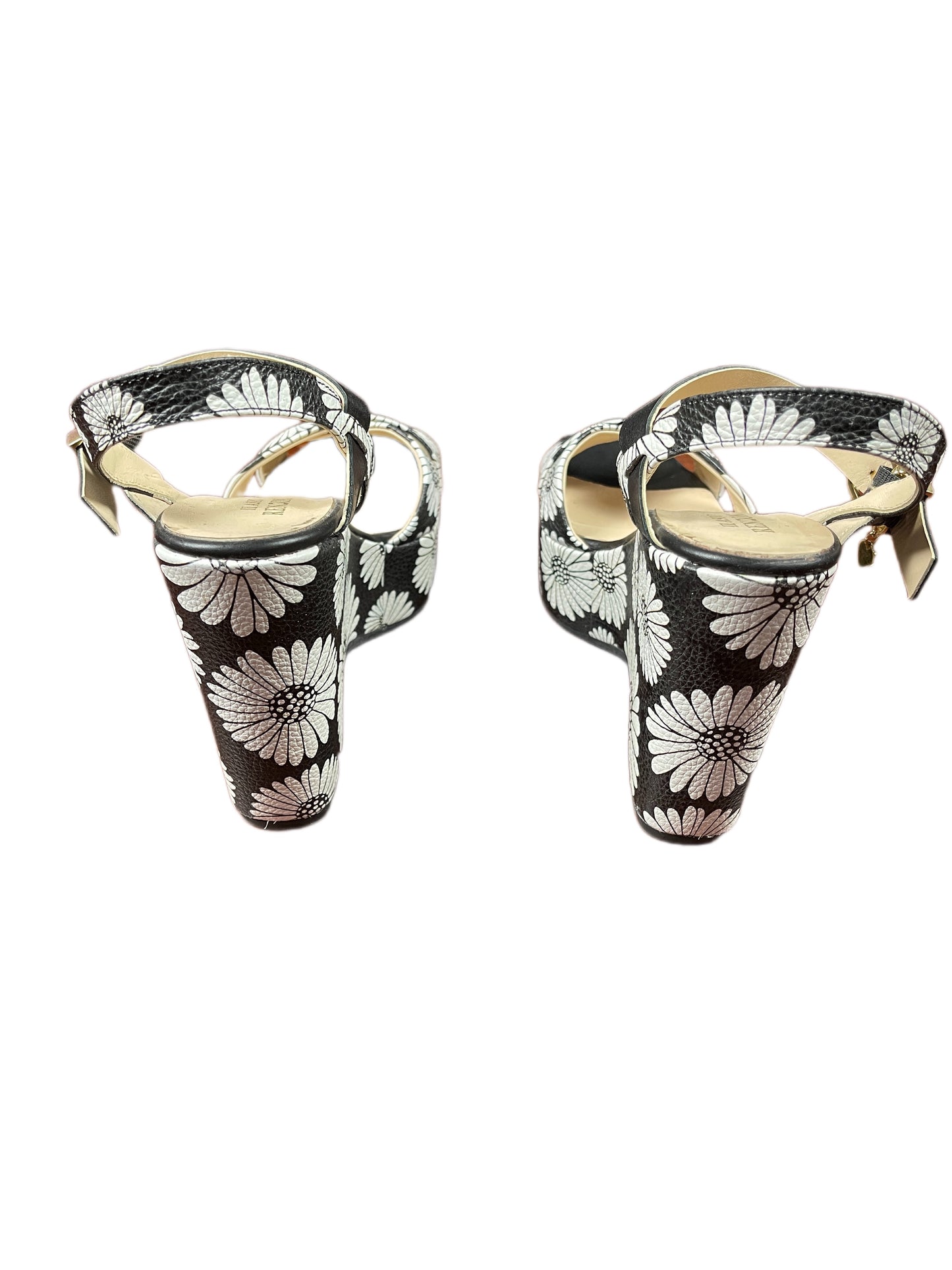 Renzoni Ilasio Shoes Flower Pattern Black n' White - 37