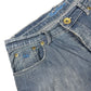 Vintage Thomas Burberry Low Waist Bootcut Denim Pants Blue - L