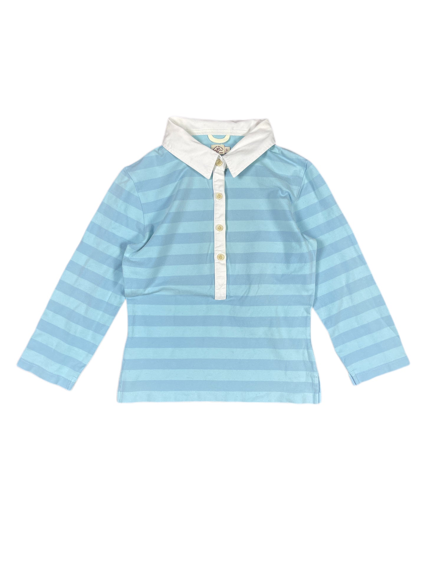 Y2k Pepe Jeans Short Sleeve Top Striped blue - S