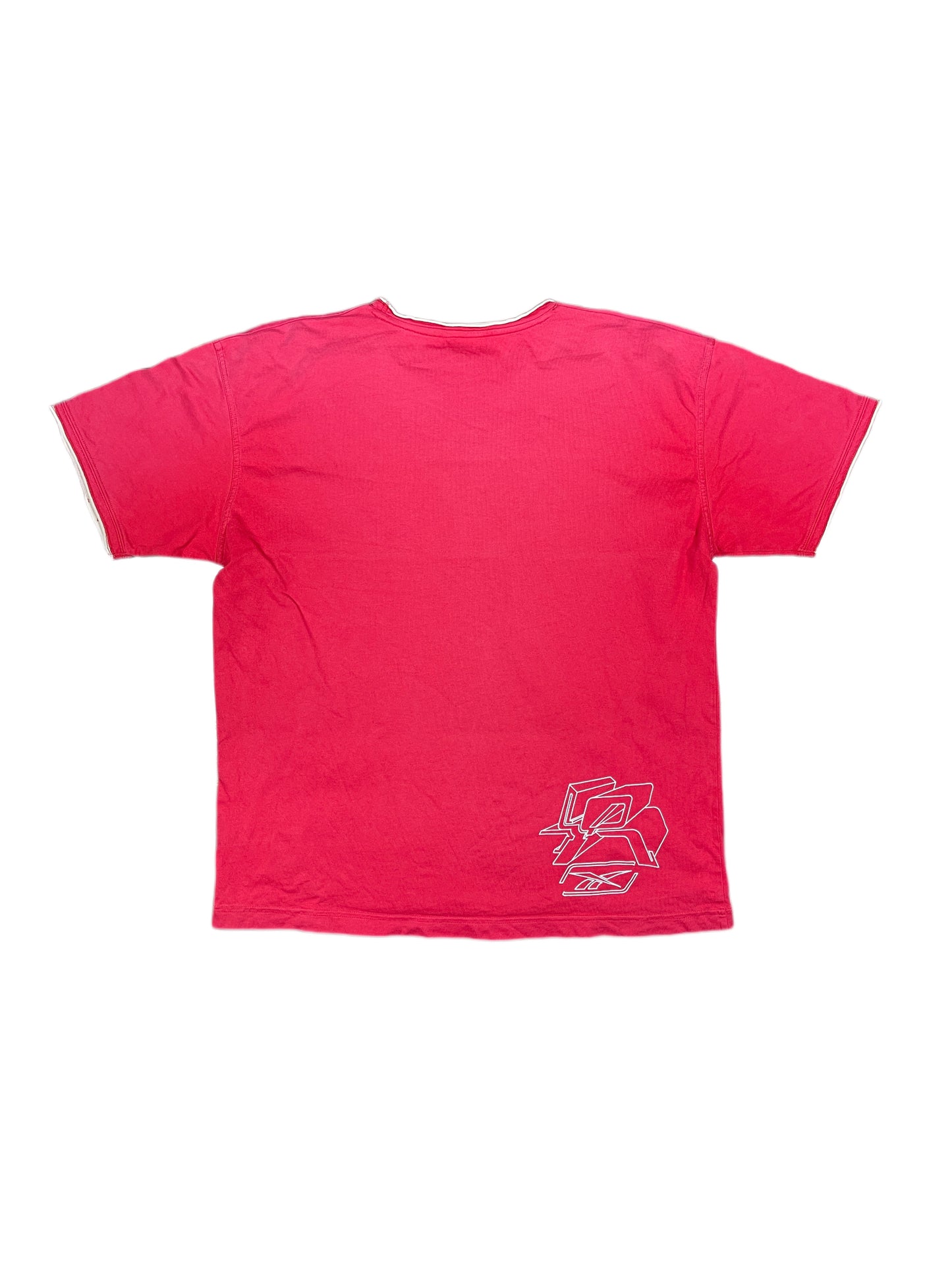Y2k Reebok T-Shirt Red - XL