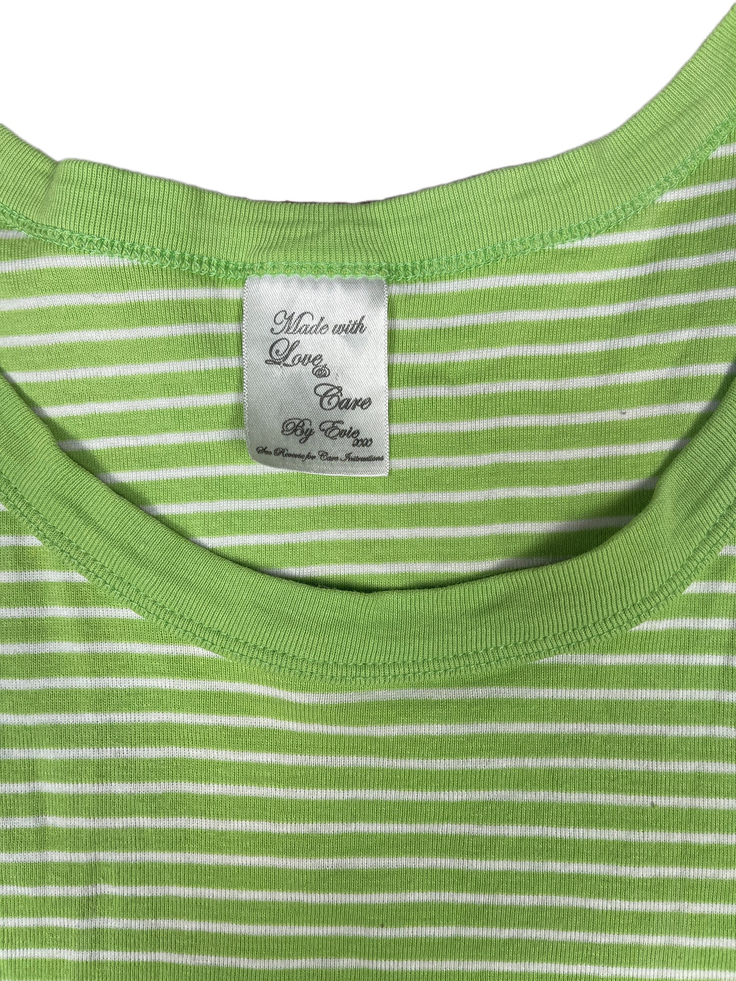 Y2k Evie 2000 Sleeveless Top Green - M