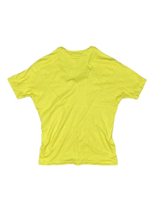 Y2k Diesel Short Sleeve Top Yellow Green - S