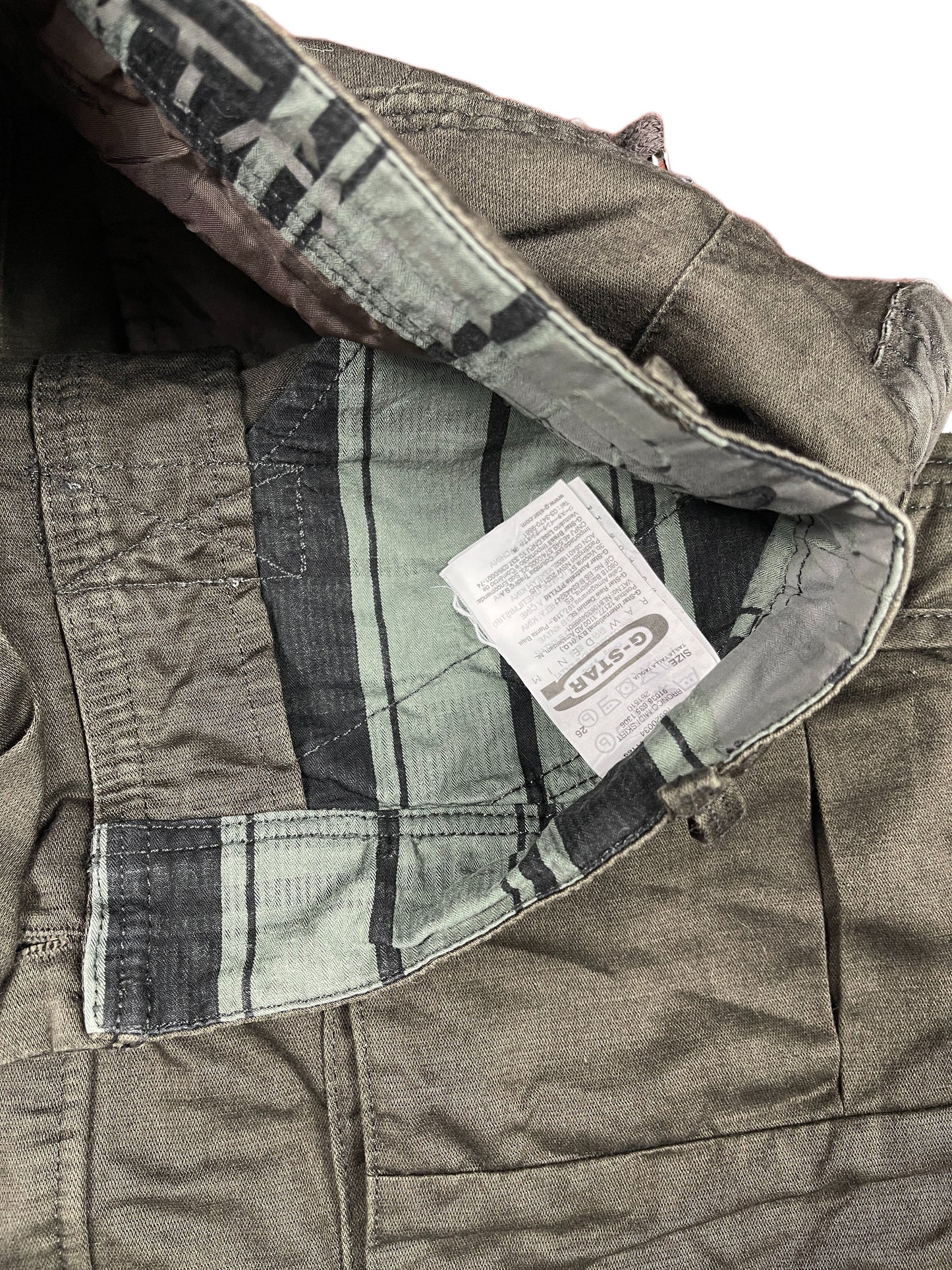 Y2k G-Star Raw Skirt khaki - S