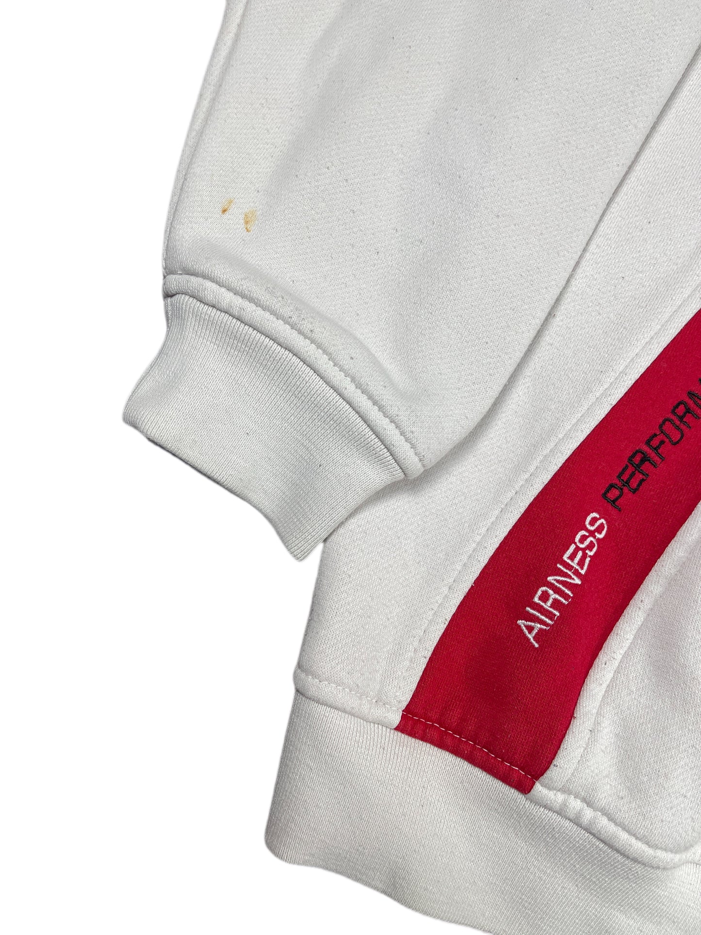 Y2k Airness Sweatshirt White Red - XL