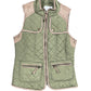 Y2k Denim Co. Vest Olive Green - XS
