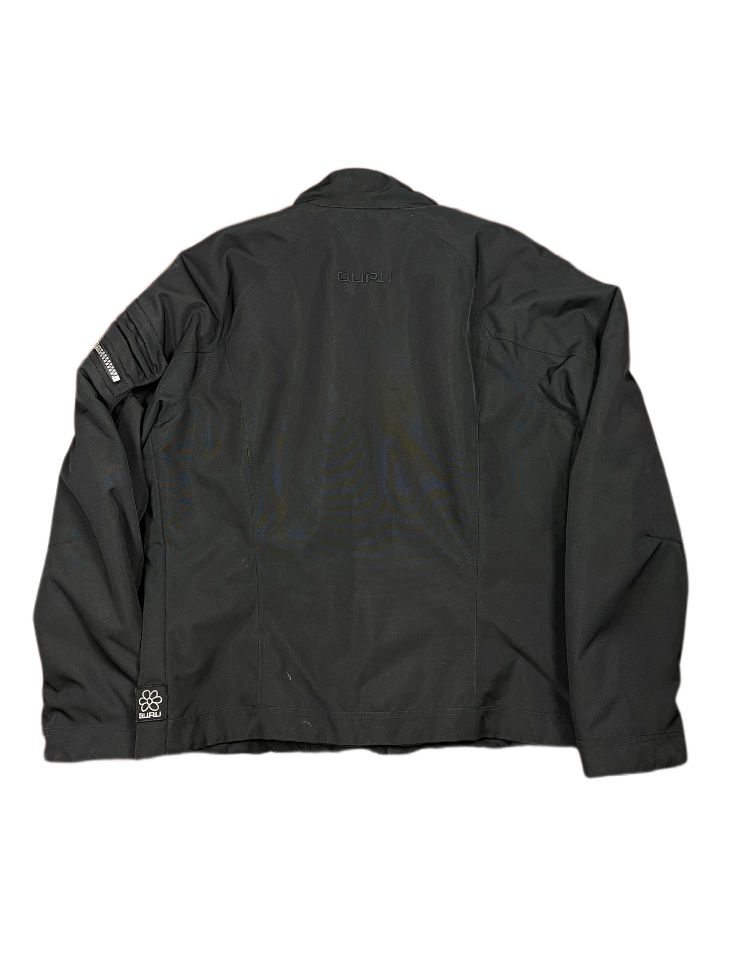 Y2k Guru Utility Jacket Black - XXL