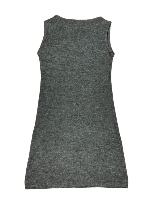 Vintage Studio Clasics Sleeveless Dress Gray - XL