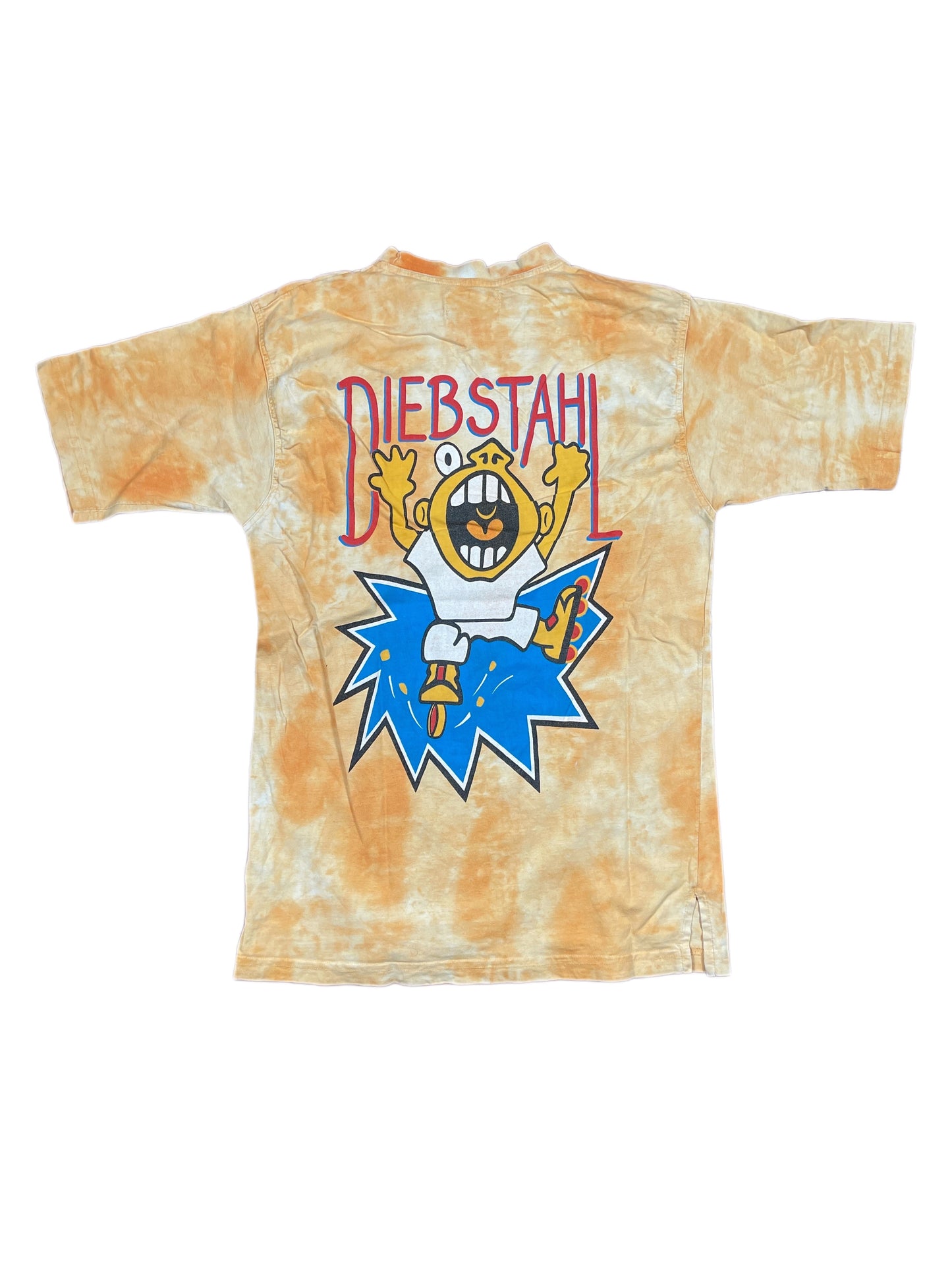 Vintage Diebstahl T-shirt Orange - S