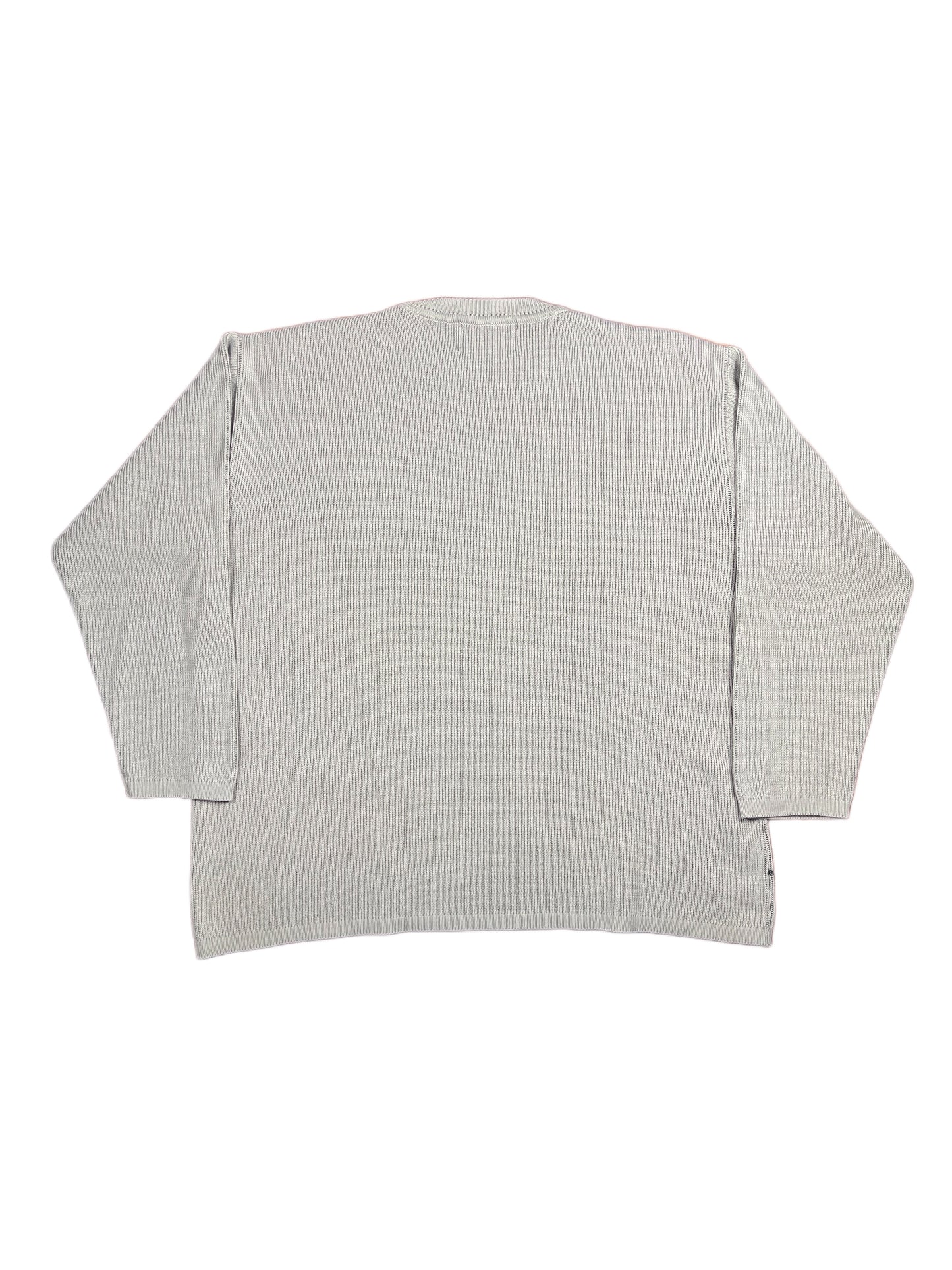 Vintage Looney Tunes 2001 Tweety Silvester Knitted Sweatshirt Gray - XL