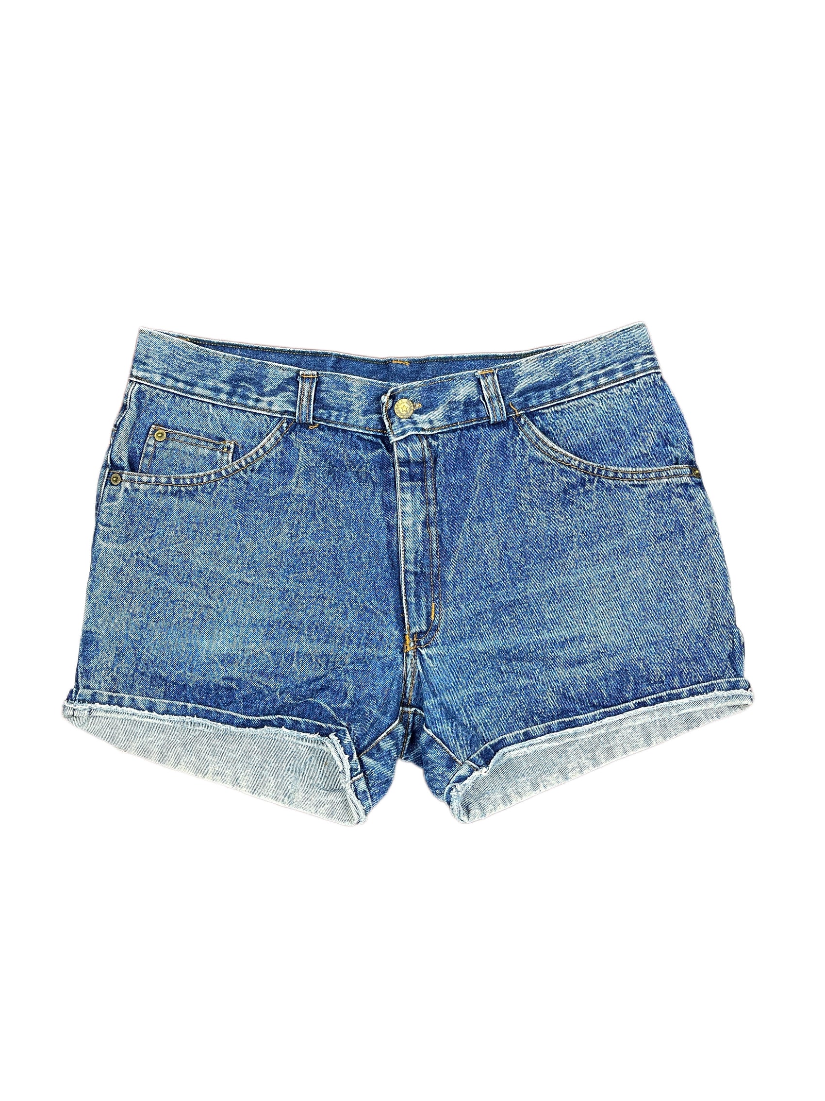 Vintage Denim Shorts Blue - XL/XXL