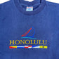 Vintage Honolulu SInglestitch T-Shirt Navy - L