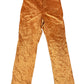 Vintage FROM by Vestebene Shiny Velvet Pants Orange - XXXL