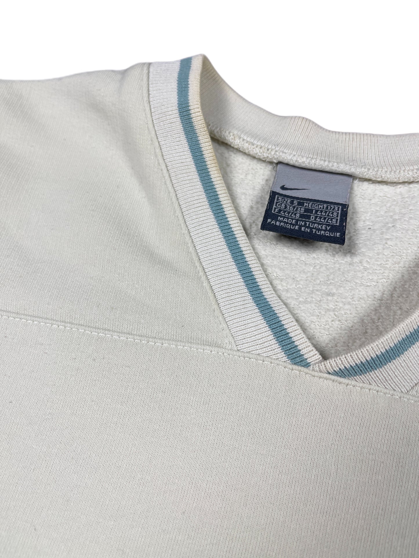 Vintage Nike Sweatshirt White Cream - S