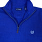 Chaps Zip Sweatshirt Blue - M