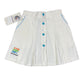 Vintage Dunlop Tennis Skirt White - L