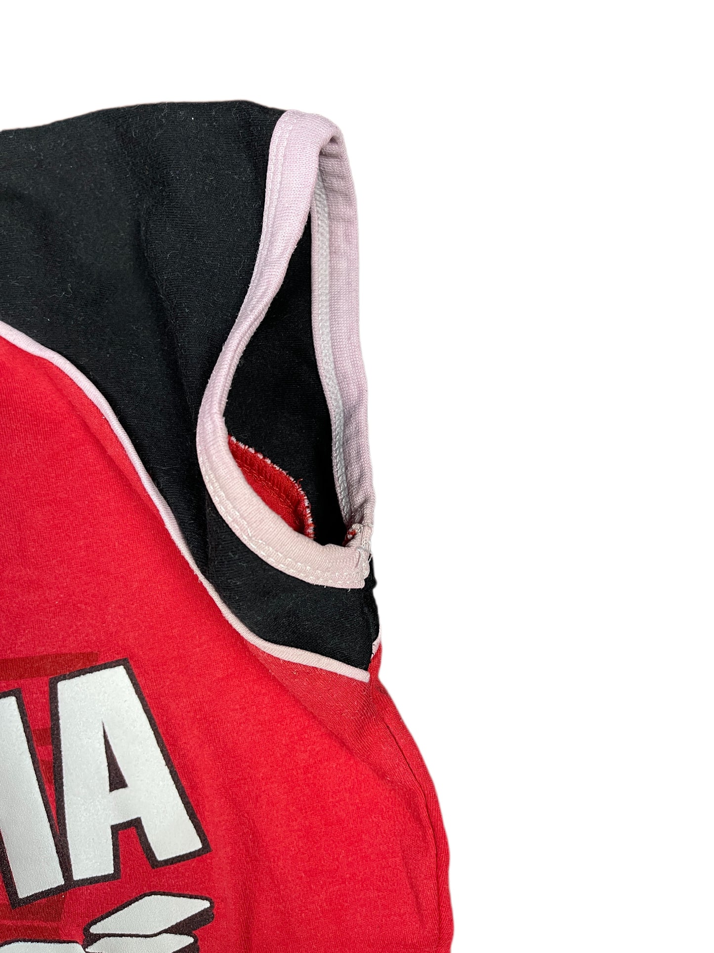 Y2k Yamaha Short Sleeve Top Red Black - M