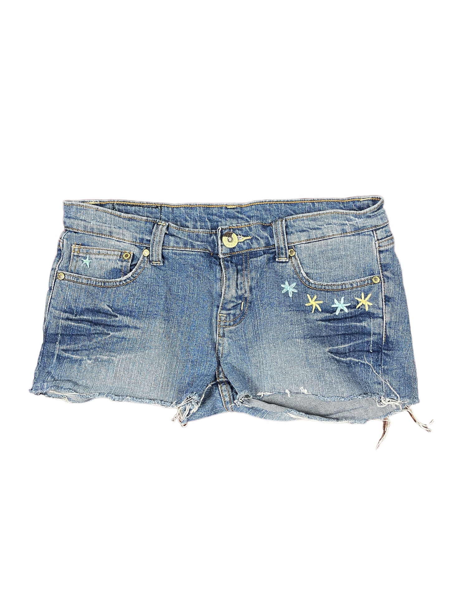 Y2k Denim Shorts Blue - M