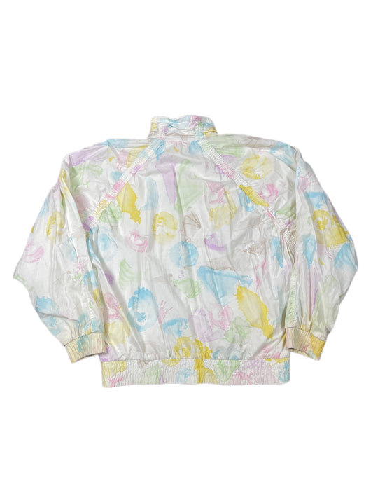 Vintage Adidas 1990s Sport Jacket PAstel Multicolor - M
