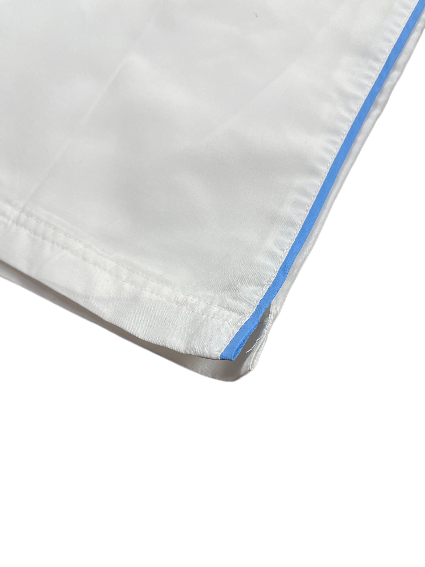 Y2k Reebok Sport Capri Pants White Blue - M