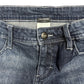 Calzedonia Denim Skirt Blue White XS