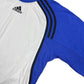 Vintage Adidas T-Shirt Blue White - L/XL