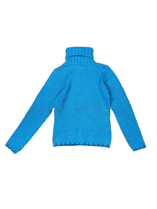 Y2k Komwok Knitted Sweatshirt Blue - S