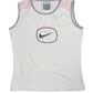 Y2k 2000s Nike Sleeveless Top White XS