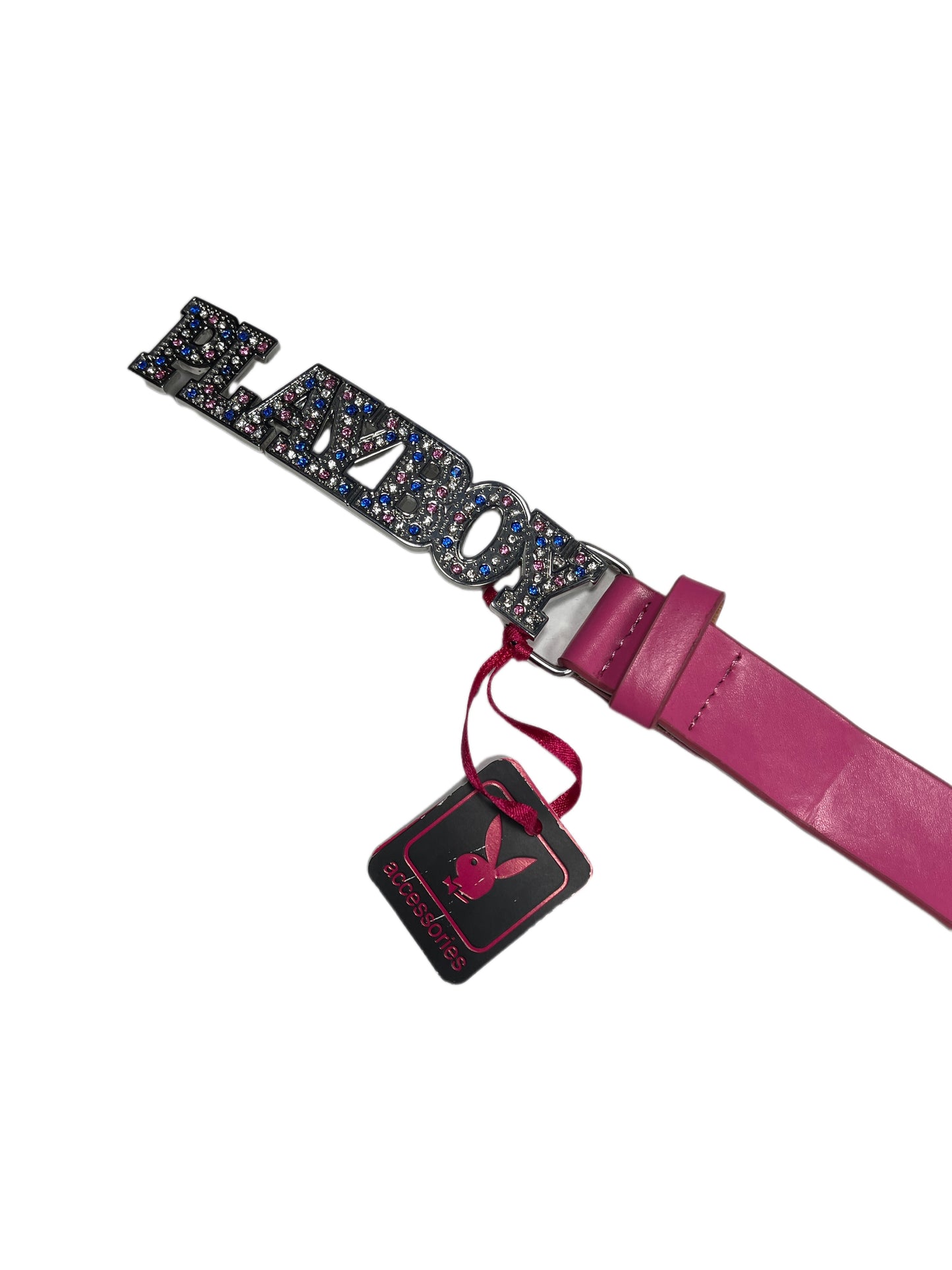 Y2k Playboy Belt Pink 2004
