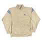 Vintage Adidas 2000s Velur Sport Jacket Yellow Mustard - L/XL