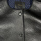 Maje Leather Jacket Black - M