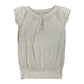 Y2k Camaieu Short Sleeve Top Khaki - S
