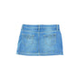 Y2k Guess Denim Mini Skirt Blue - S
