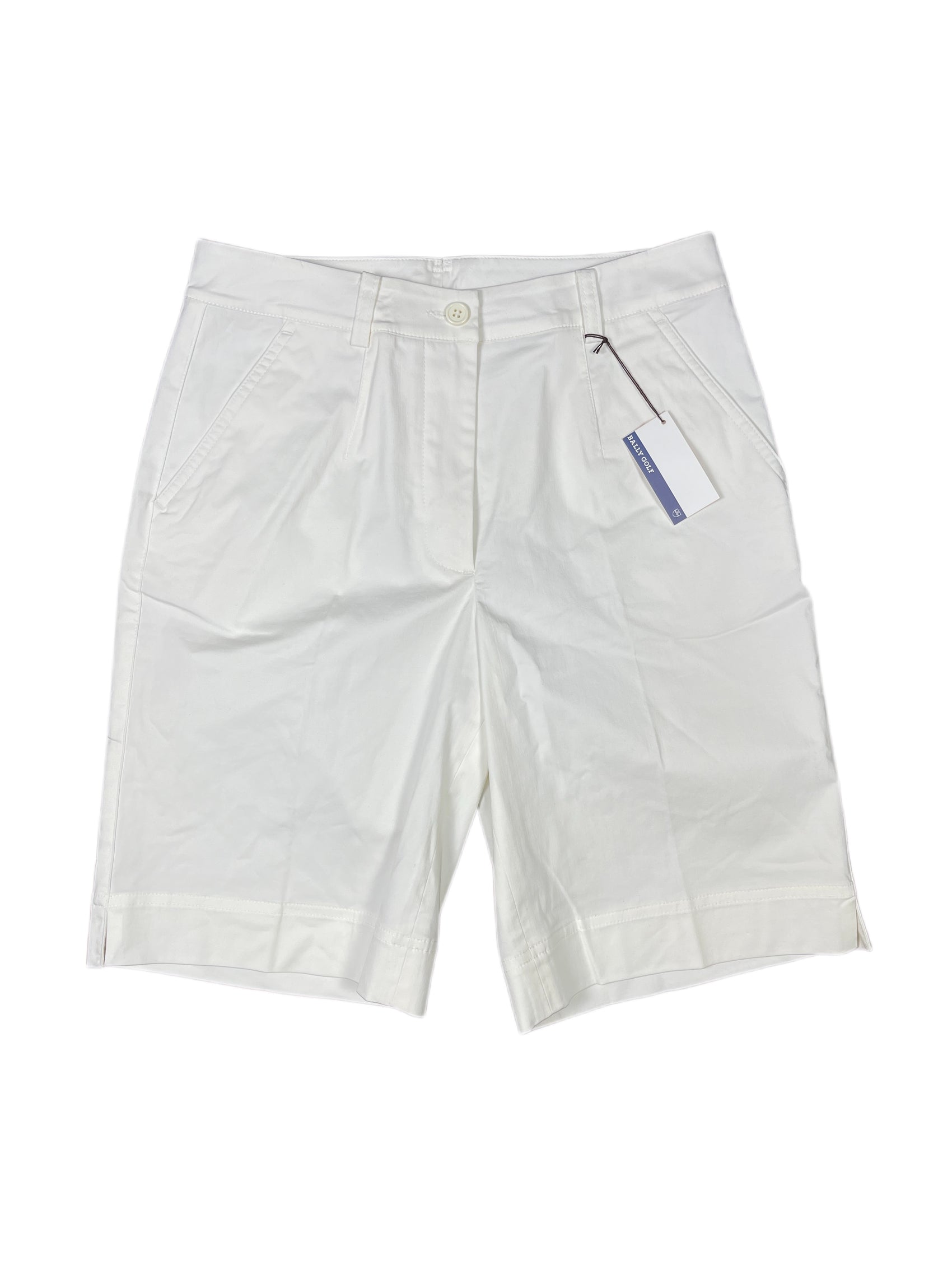 Y2k Bally Golf Bermuda Shorts White - S