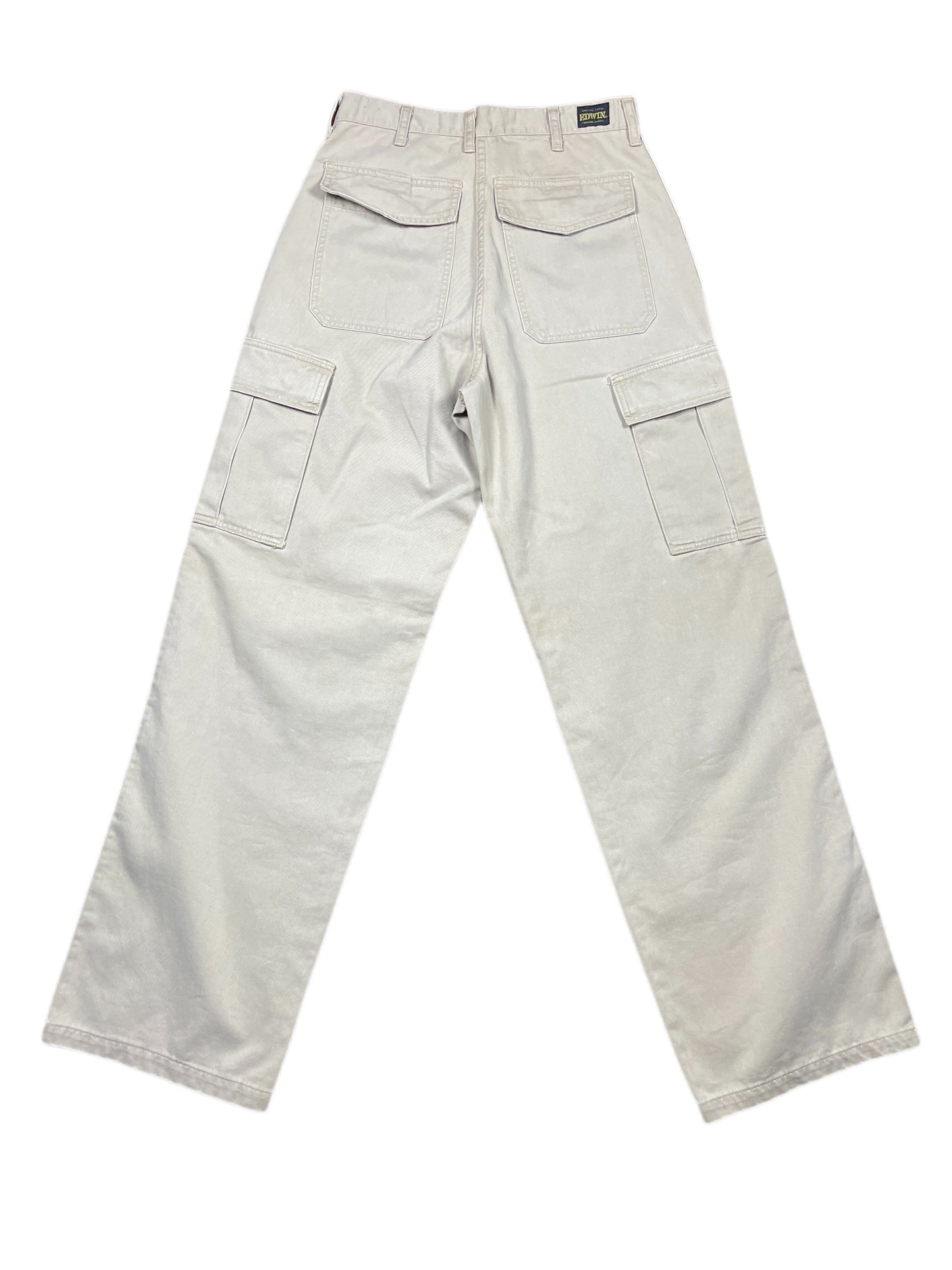 Vintage Edwin Cargo Pants Beige Cream - M