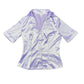 Y2k Camaieu Short Sleeve Shirt Lavendel - L
