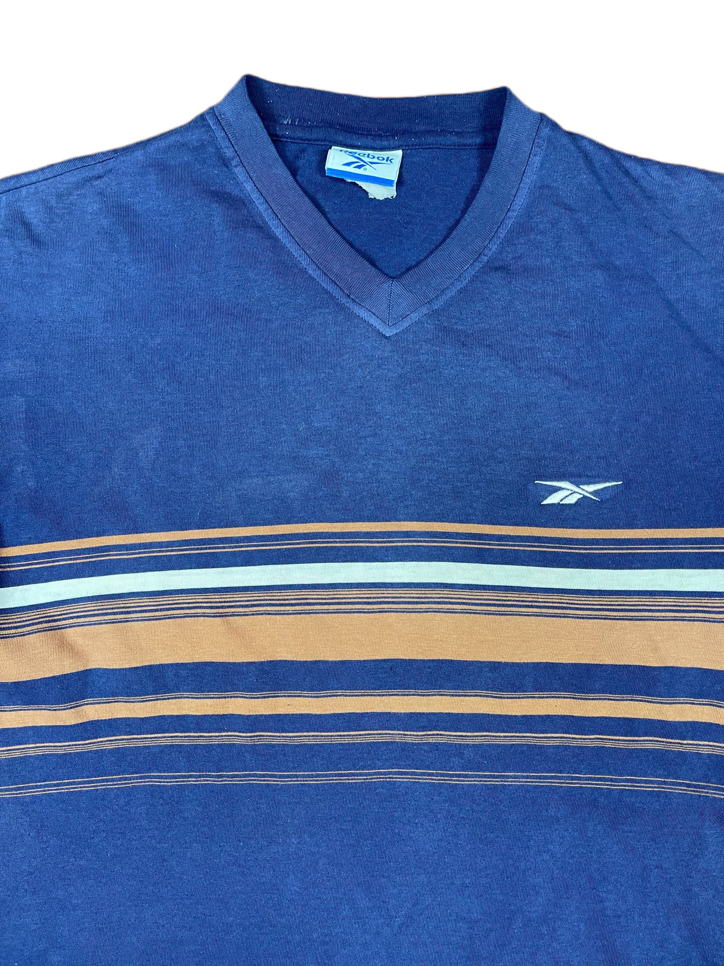 Y2k Reebok T-Shirt Navy - XL