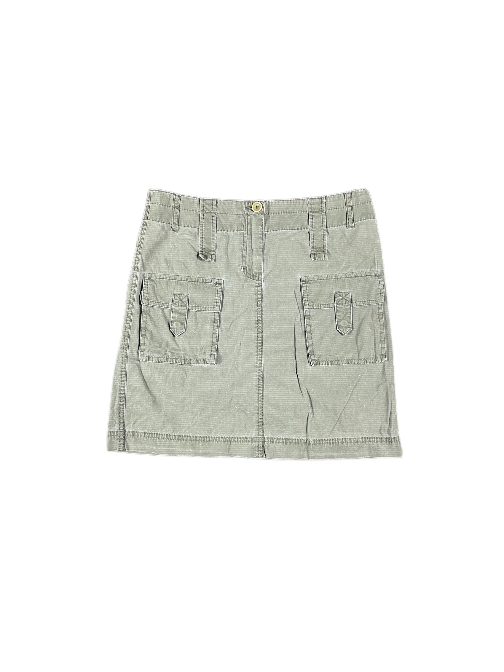 Y2k Esprit Skirt Khaki - S/M