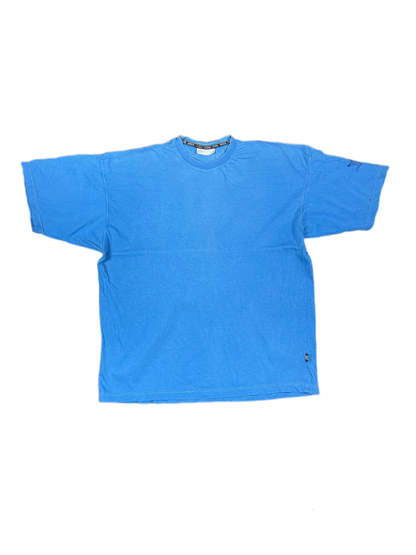 Vintage Adidas T-Shirt Blue - L/XL