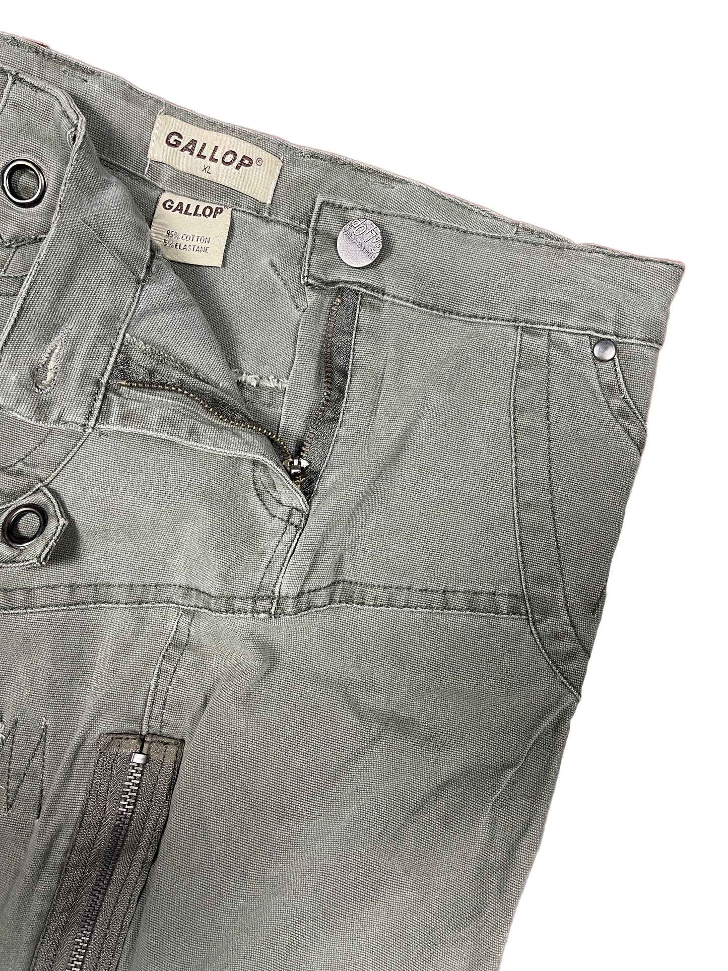 Y2k Gallop Skirt Khaki - XL