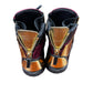 Giuseppe Zanotti Velvet Boot Trainer Black Bordeaux Gold - 37