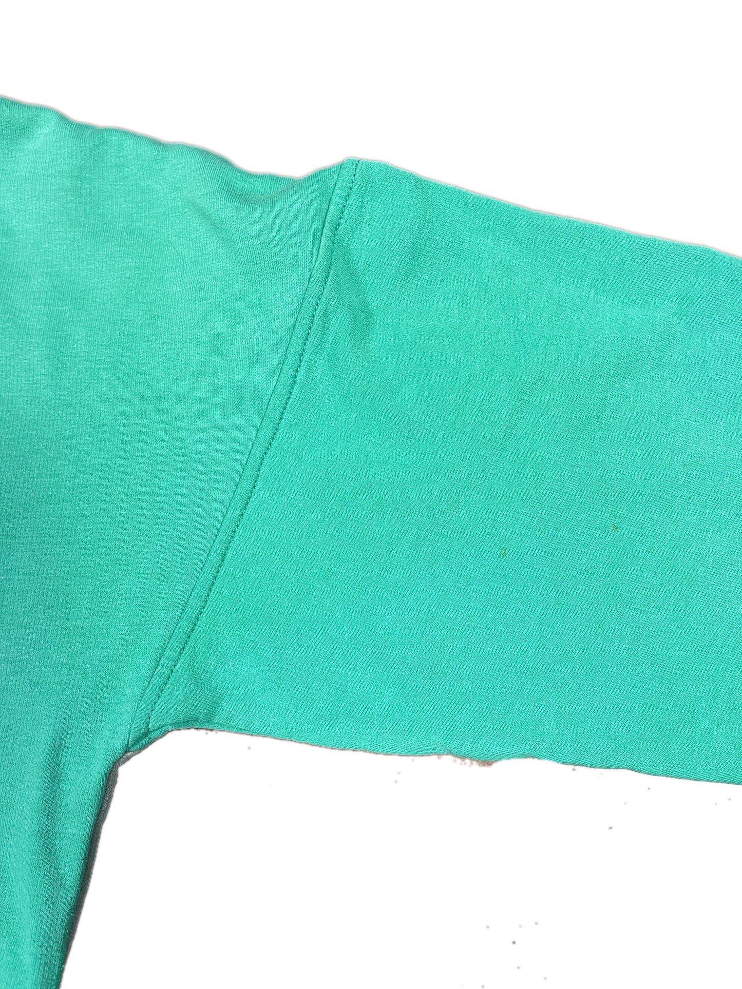 Vintage 1980s Adidas Sweatshirt Mint Green S