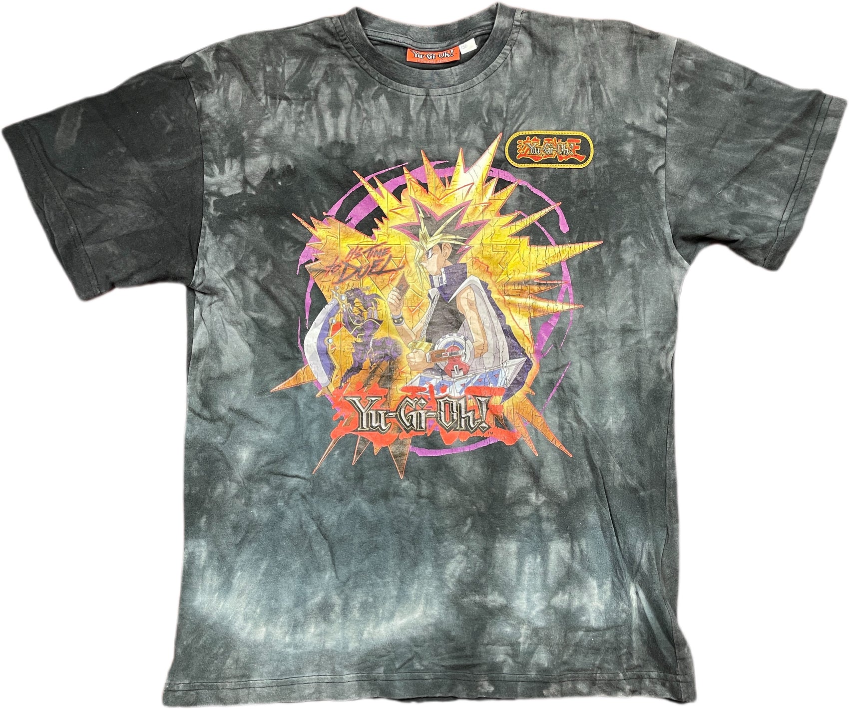Vintage Yu-Gi-Oh! C&A T-Shirt Gray Cotton 90s XS - S